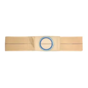 4" Beige, Regular Elastic Flat Panel Support Belt, Extra Large, 2-5/8" Center Opening