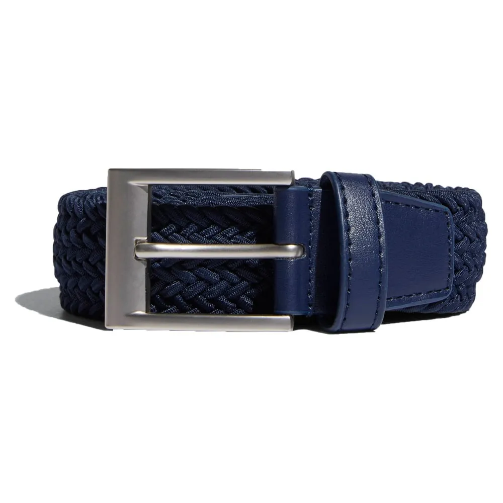 adidas Braided Stretch Belt - Navy