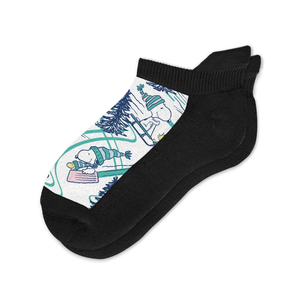 Bobsled Beagle Ankle Socks