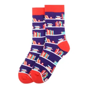 Bookshelves Ankle Socks