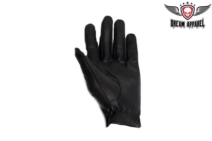 Driving Gloves With Lining & Zipper