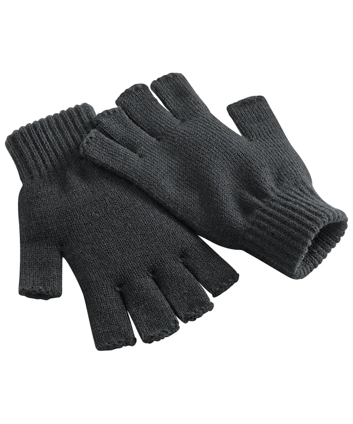 Fingerless gloves | Charcoal