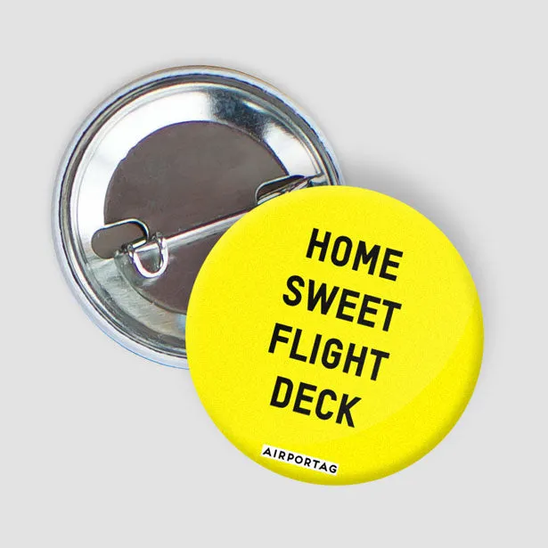 Home Sweet Flight Deck - Button