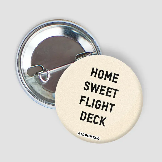 Home Sweet Flight Deck - Button