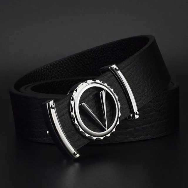 Luxury High Quality V Letter Designer Belts For Men