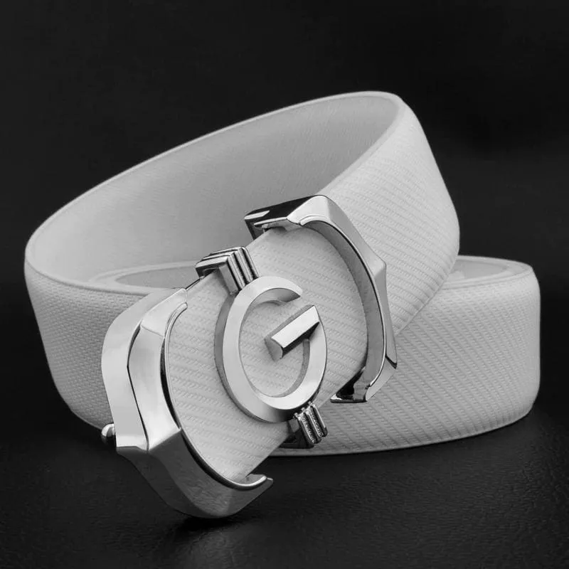 Luxury Men Waist Strap Genuine Leather Fashion G Belt