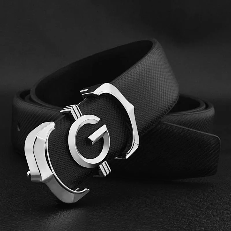 Luxury Men Waist Strap Genuine Leather Fashion G Belt