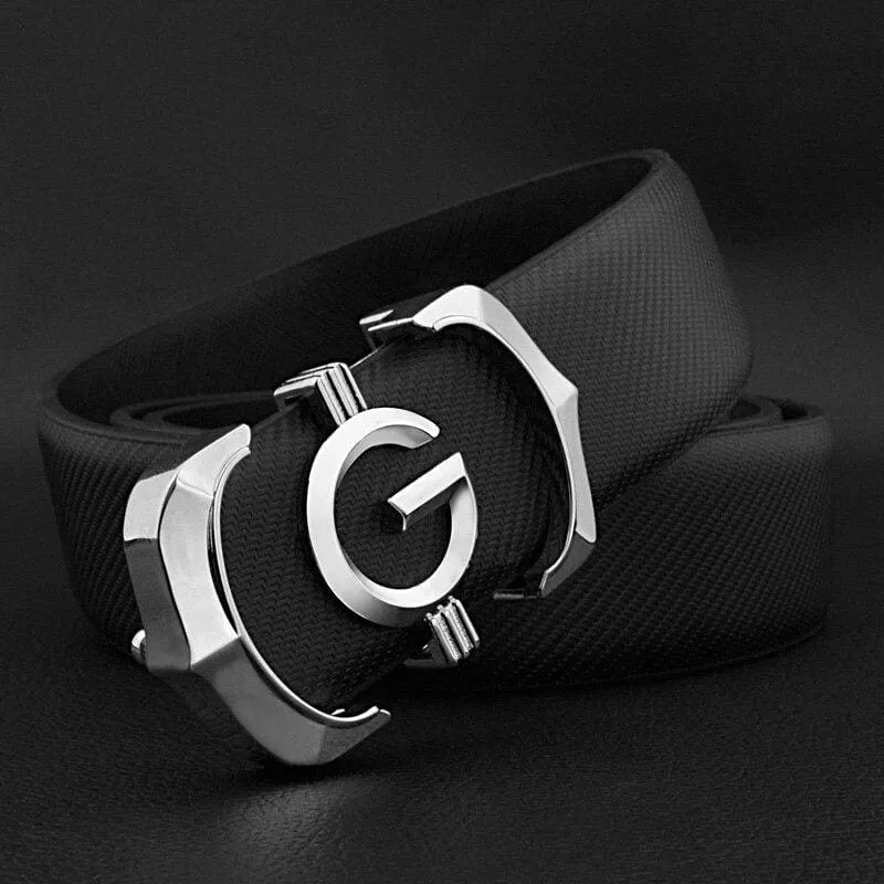 Luxury Men Waist Strap Genuine Leather Fashion G Belt