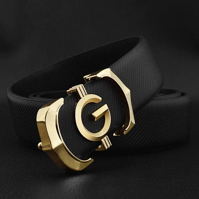 Luxury Men Waist Strap Genuine Leather Fashion G Belt