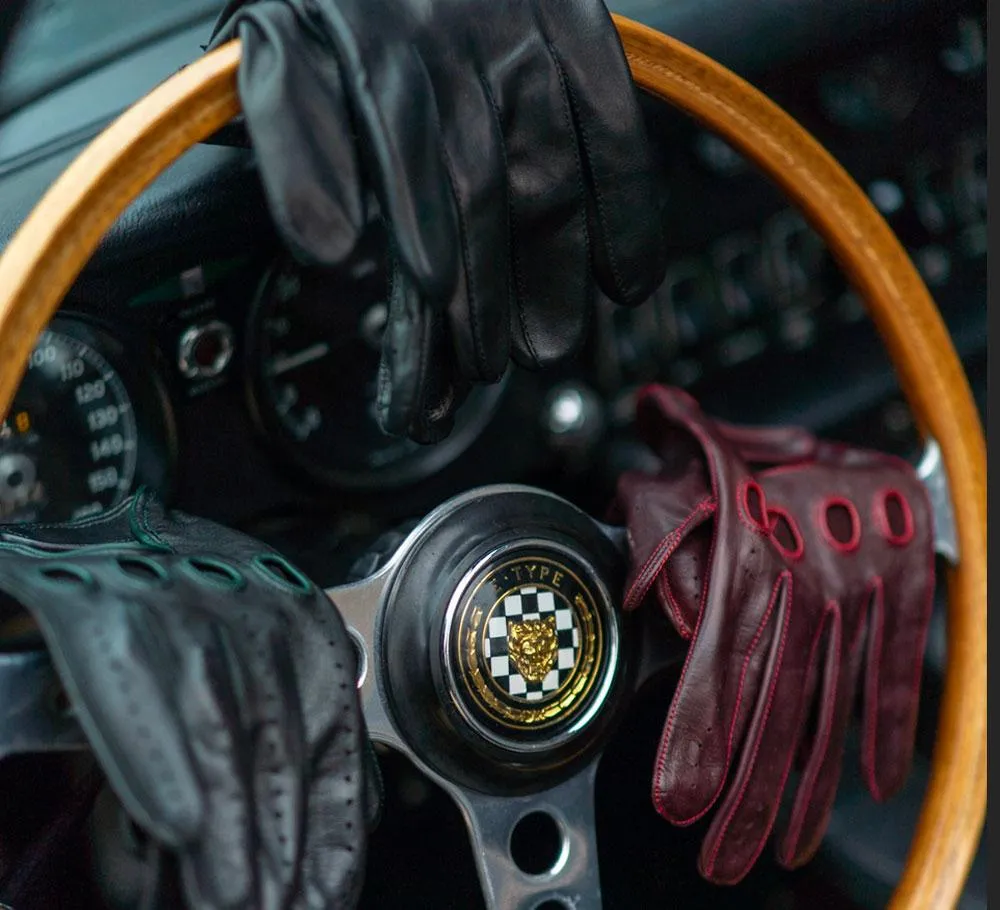 Men's Leather Driving Gloves