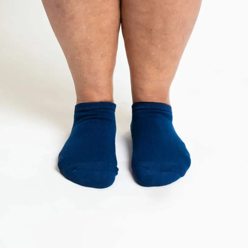 Navy Blue Ankle Socks