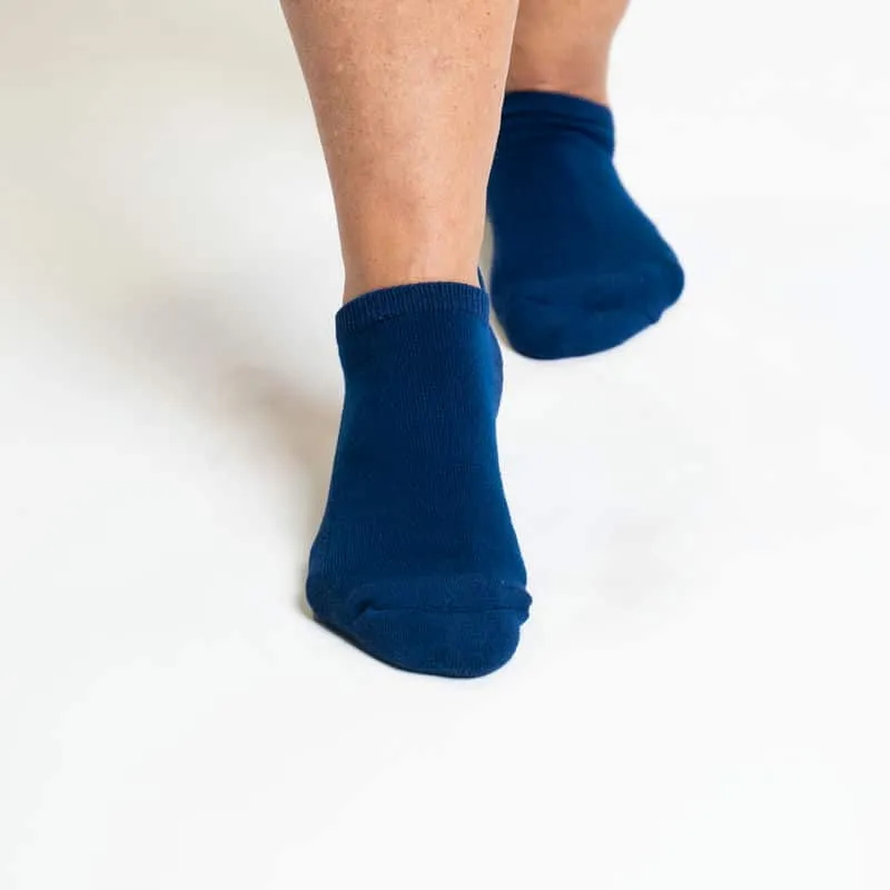 Navy Blue Ankle Socks