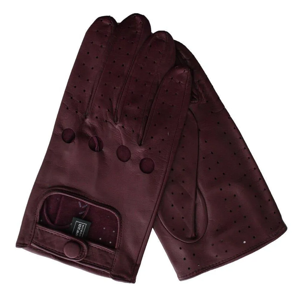 Noel - Men's Unleather Leather Driving Gloves