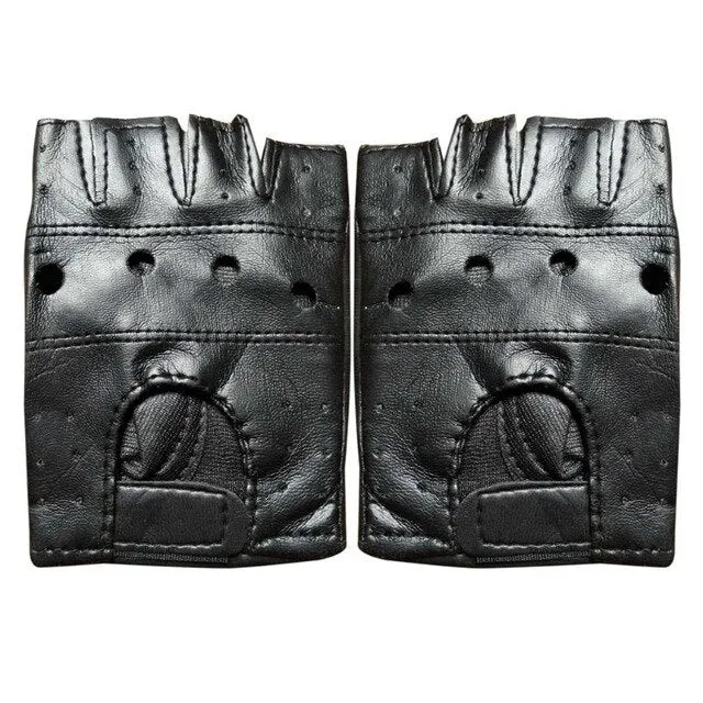 Punk Hip-Hop Driving Motorcycle Gloves