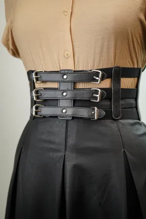 Punk Triplet Buckle Belt