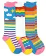 Rainbow knee high socks