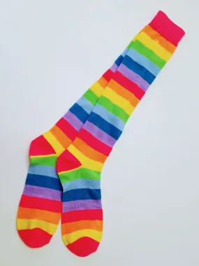 Rainbow Knee High Socks