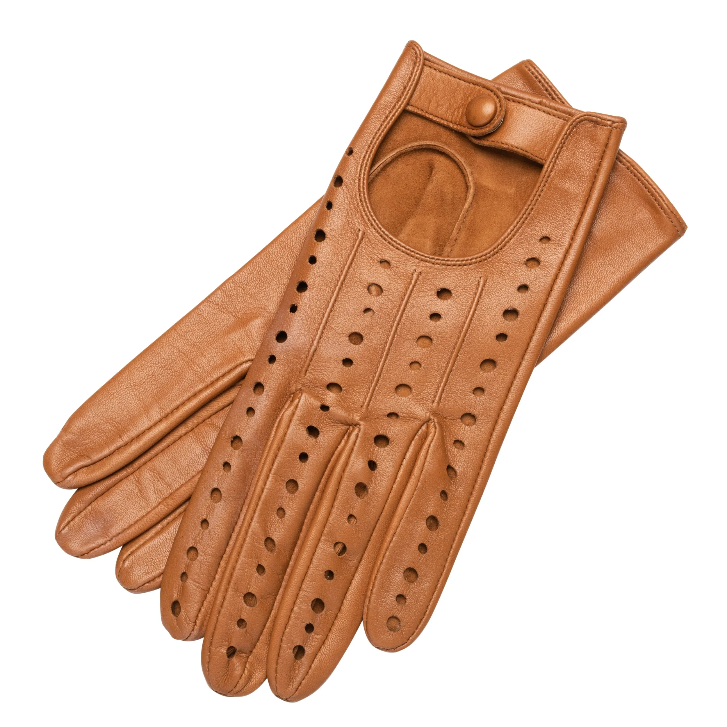 Rimini Camel Leather Gloves