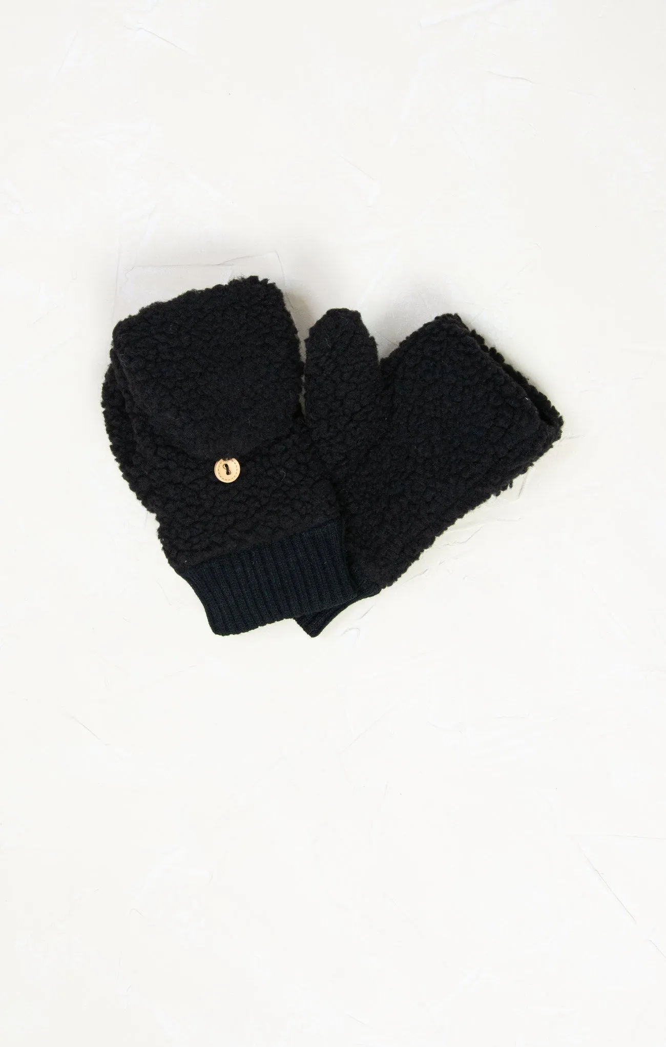 Sherpa Flip Mittens