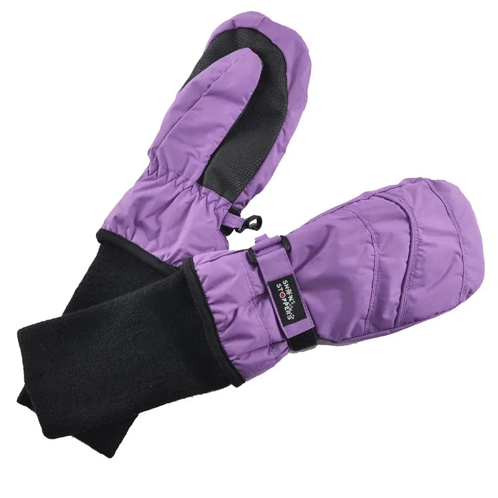 Snowstoppers Nylon Mittens - Purple