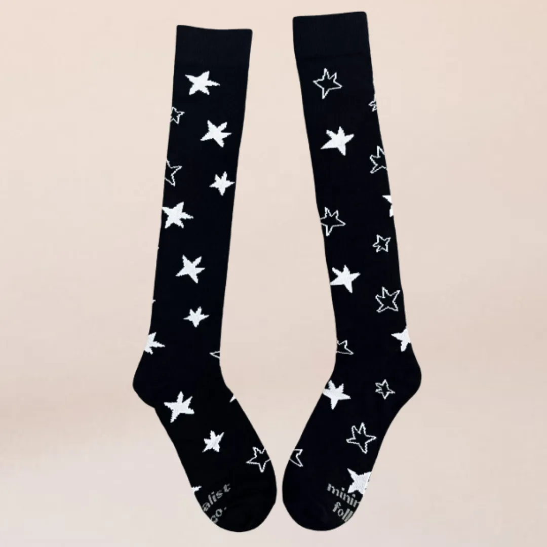 STARS | knee high socks