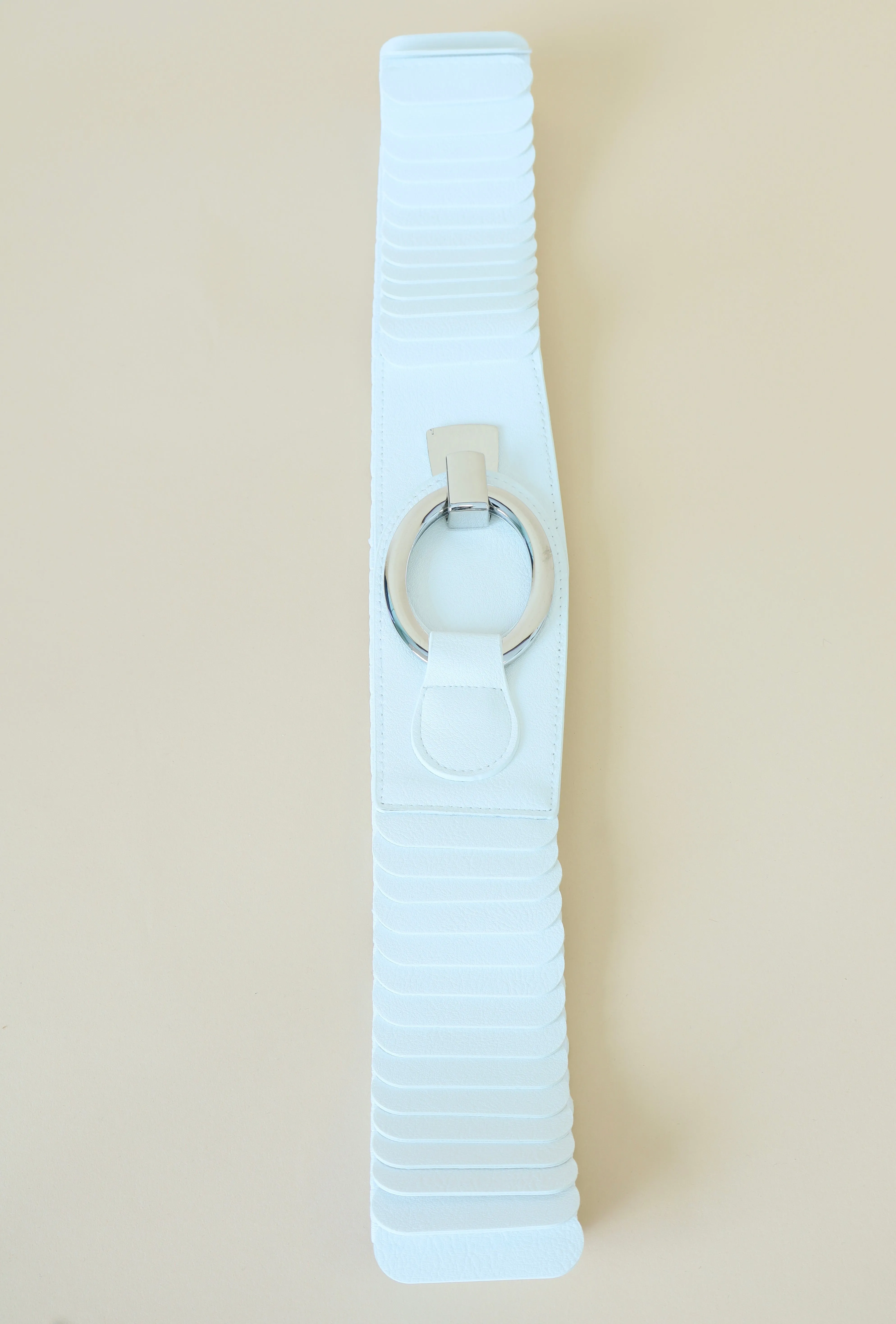 Stretch Belt in White