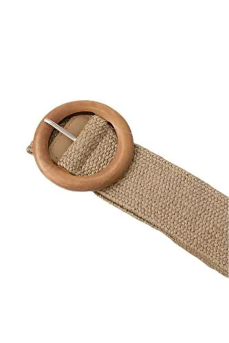 Stretch Belt Round Tan