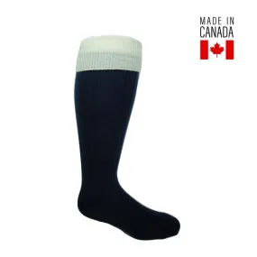 Vagden Coolmax Rolled-Down Cuff Knee High Dress Sock